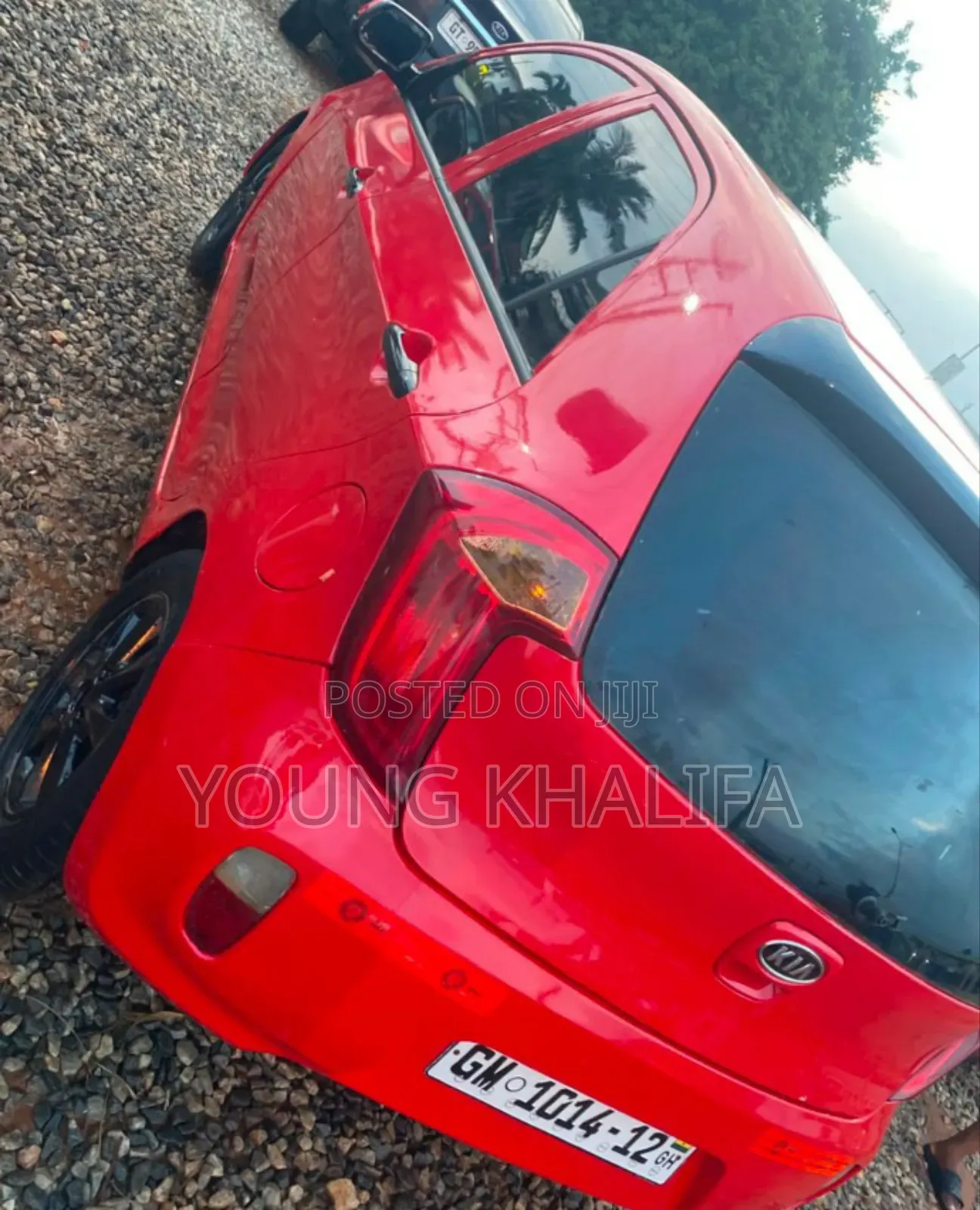 Kia Morning 2012 Red