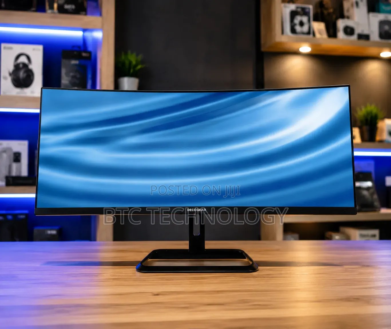 Monitor Decogear 34" Curved Ultrawide Monitor