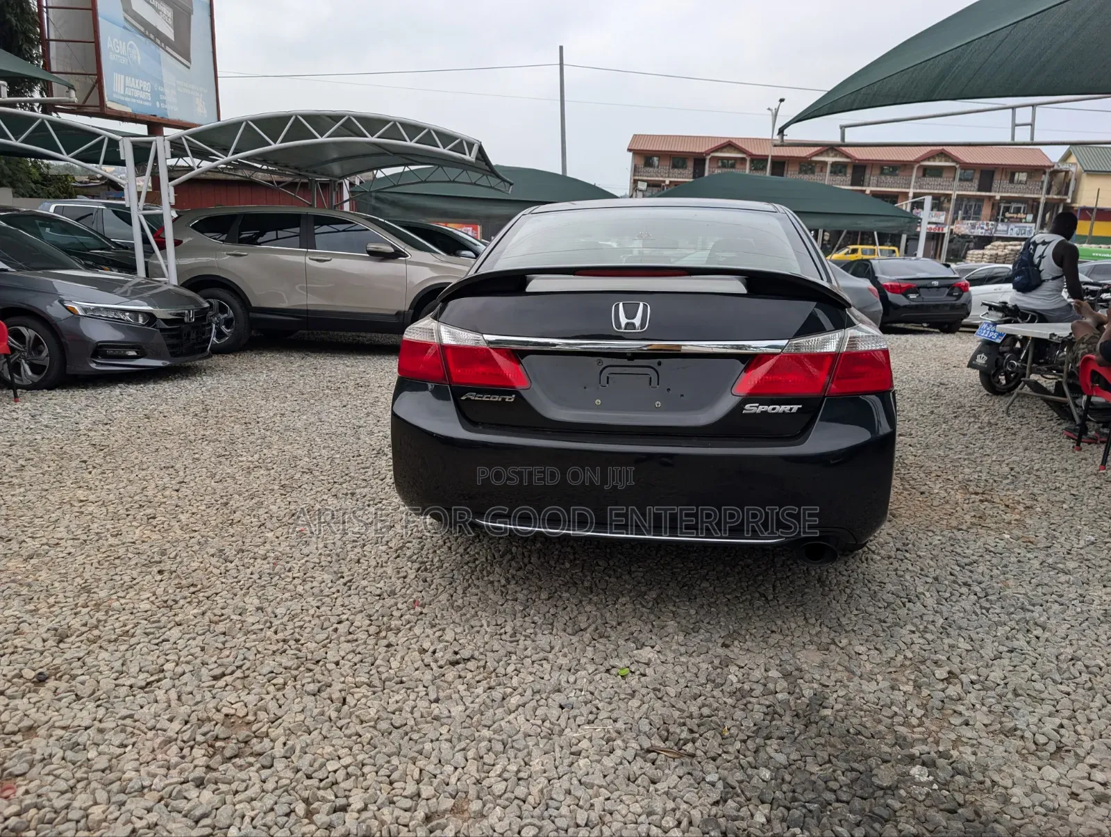 Honda Accord Sport 4dr Sedan (2.4L 4cyl CVT) 2014 Black