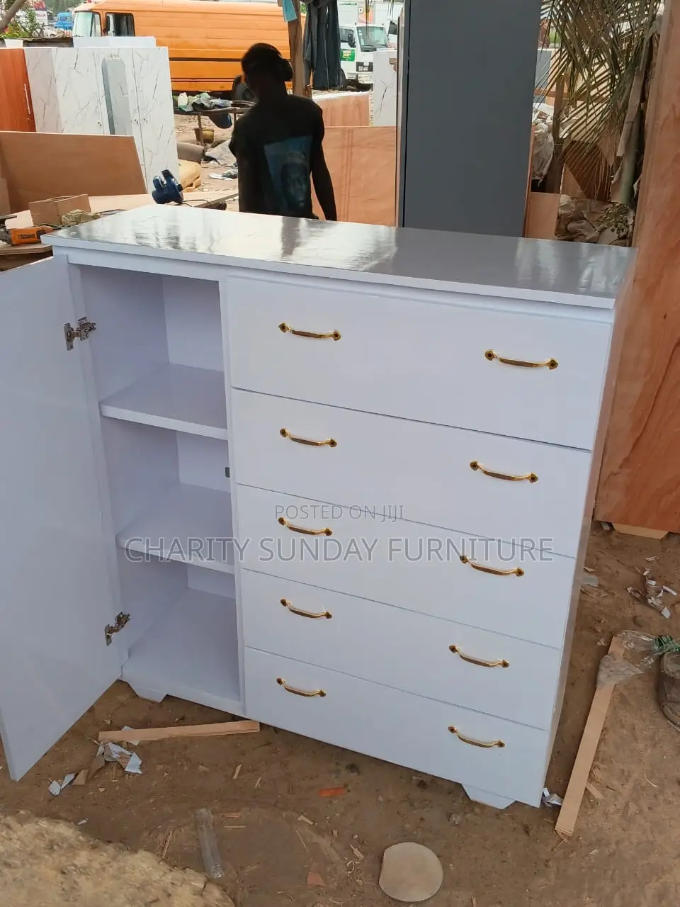 White Chest Drawer