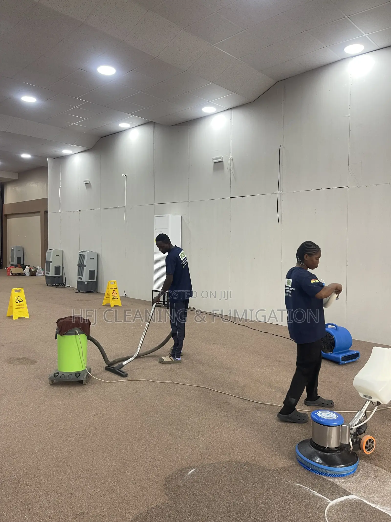 Auditorium Cleaning