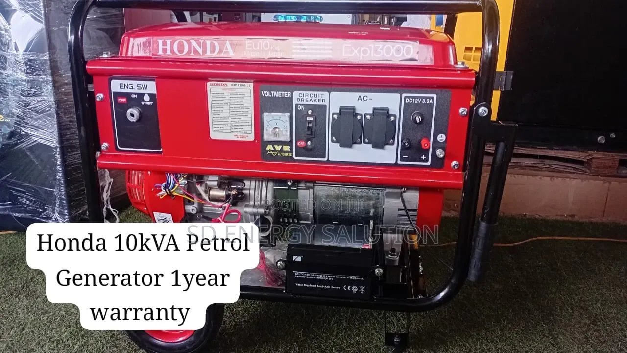 Honda 10kVA Petrol Generator – Heavy Duty Backup Solution