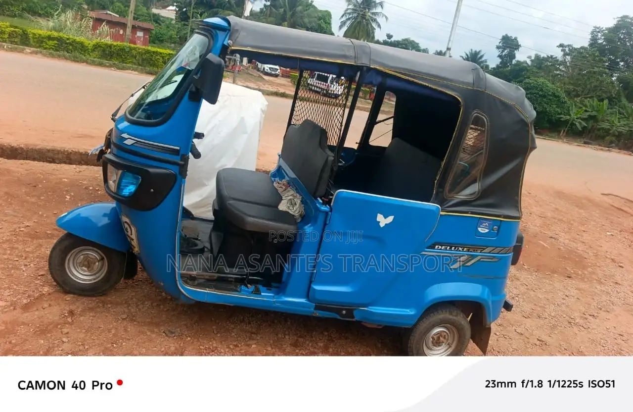 TVS King Deluxe Plus iTouch Start 2025 Blue