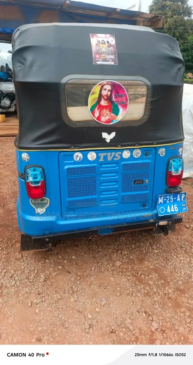 TVS King Deluxe Plus iTouch Start 2025 Blue