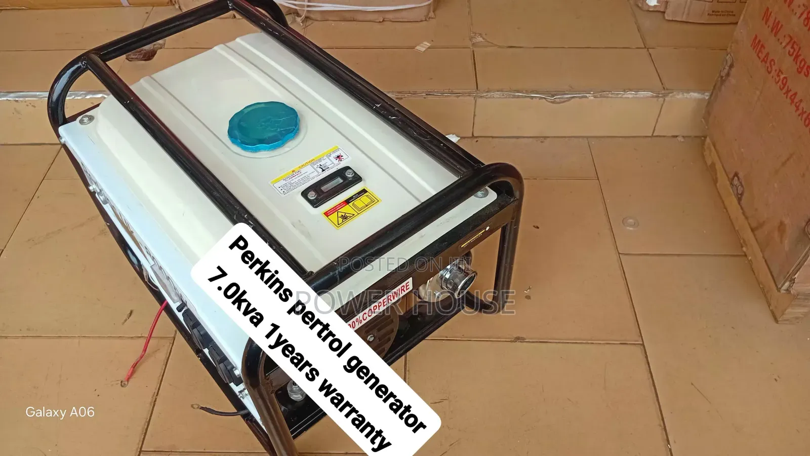 Strong 8000W Petrol Generator – Easy Start Fuel Saving