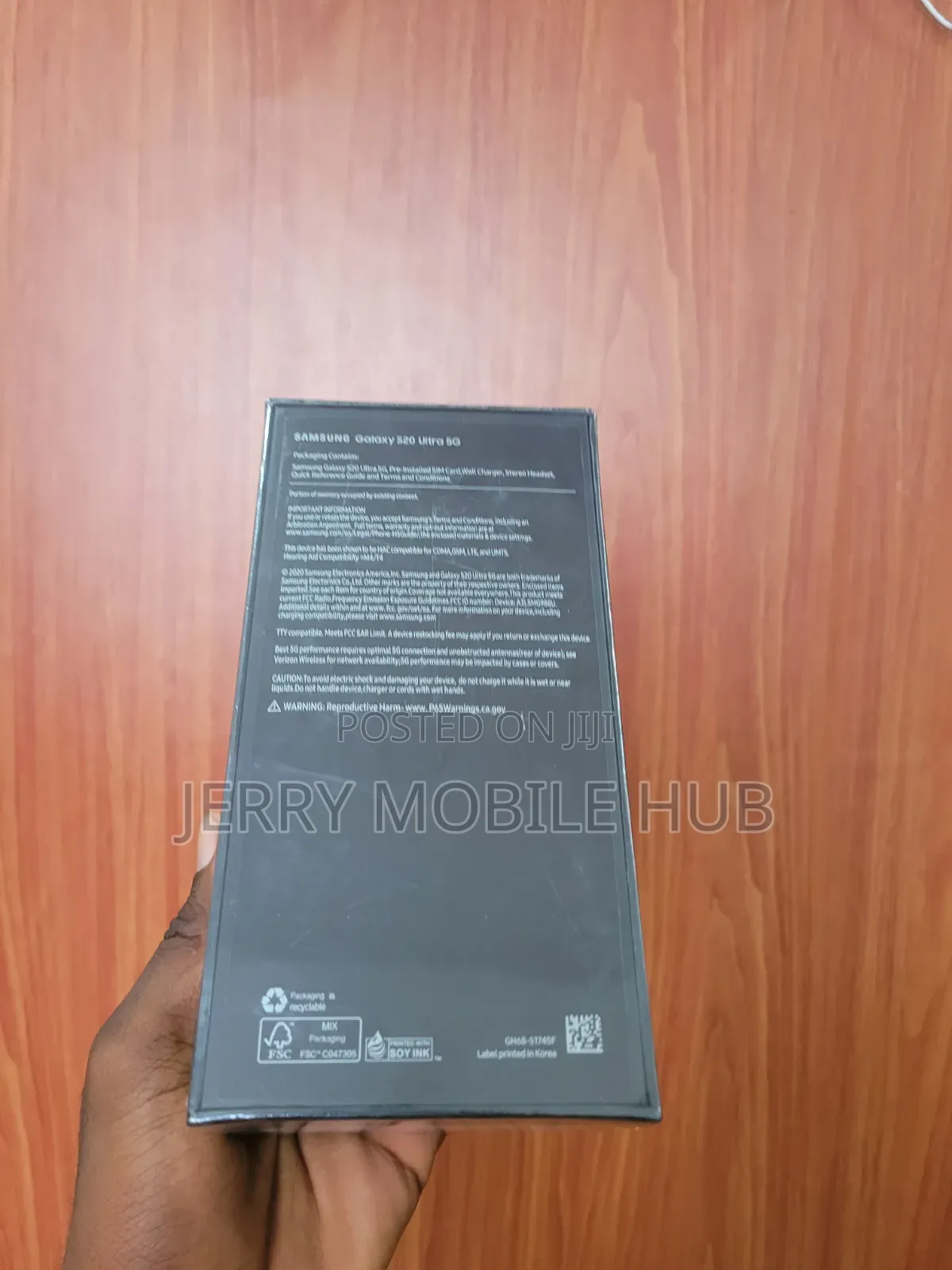 New Samsung Galaxy S20 Ultra 5G 128 GB Bronze