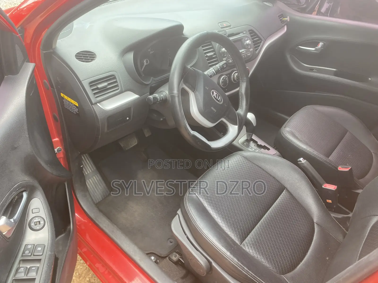 Kia Morning 2014 Red