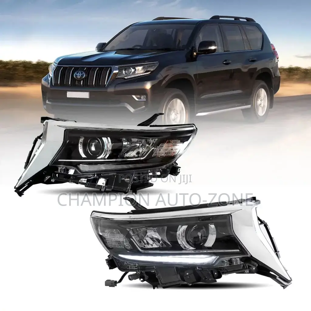 Land Cruiser Prado 2018-2019-2020-2021-2022 Headlight Pair
