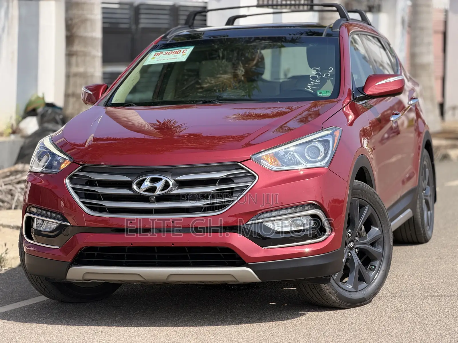 Hyundai Santa Fe SE Ultimate AWD 2017 Red