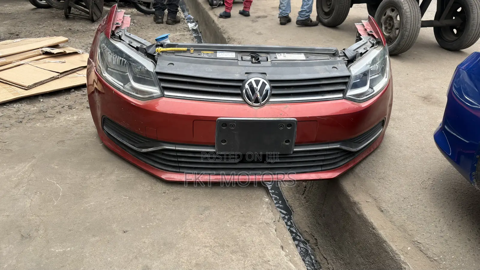 Volkswagen VW Polo Front Cut 2012,2013,2014,2015,2016,2017,2018