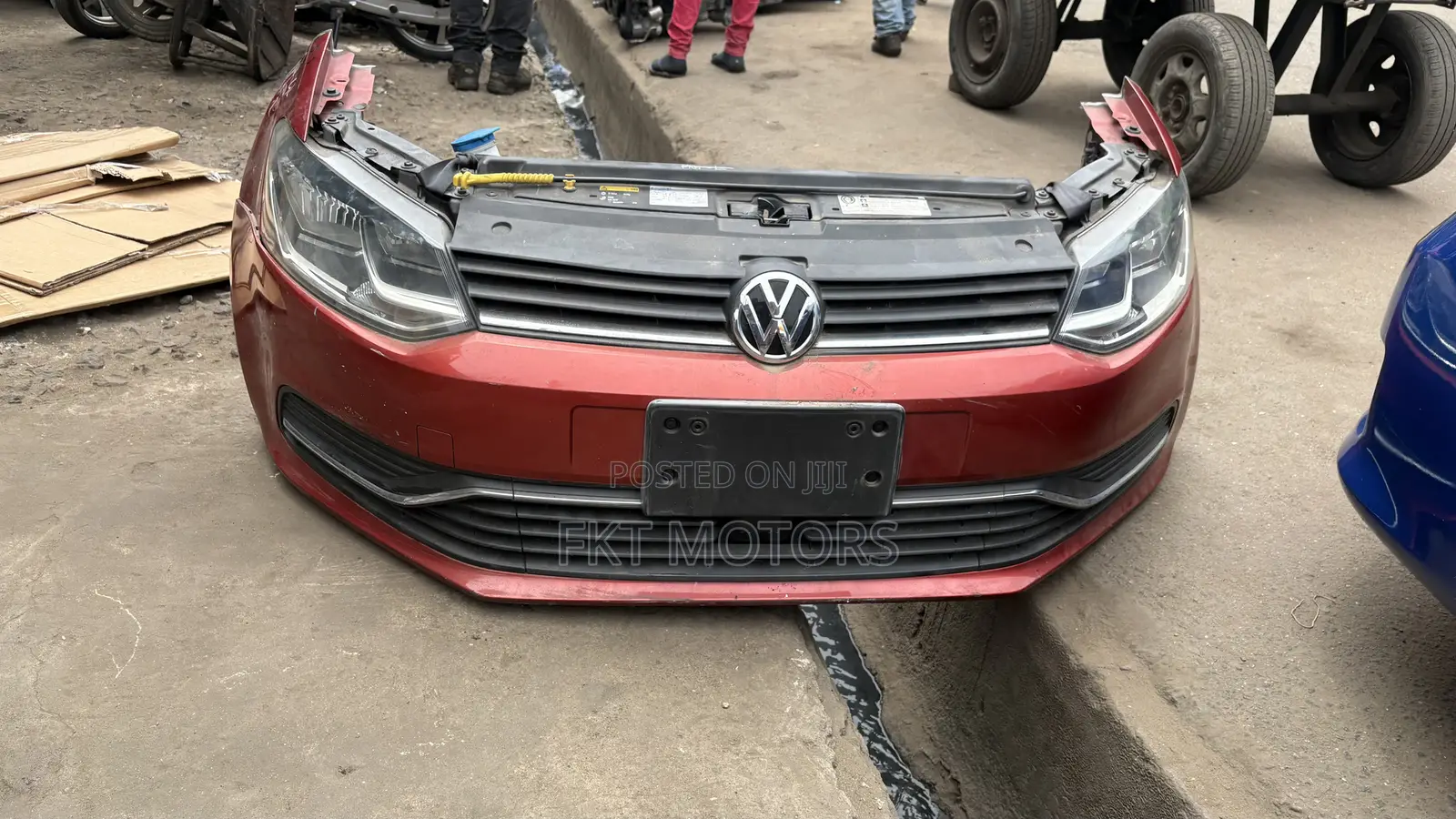 Volkswagen VW Polo Front Cut 2012,2013,2014,2015,2016,2017,2018