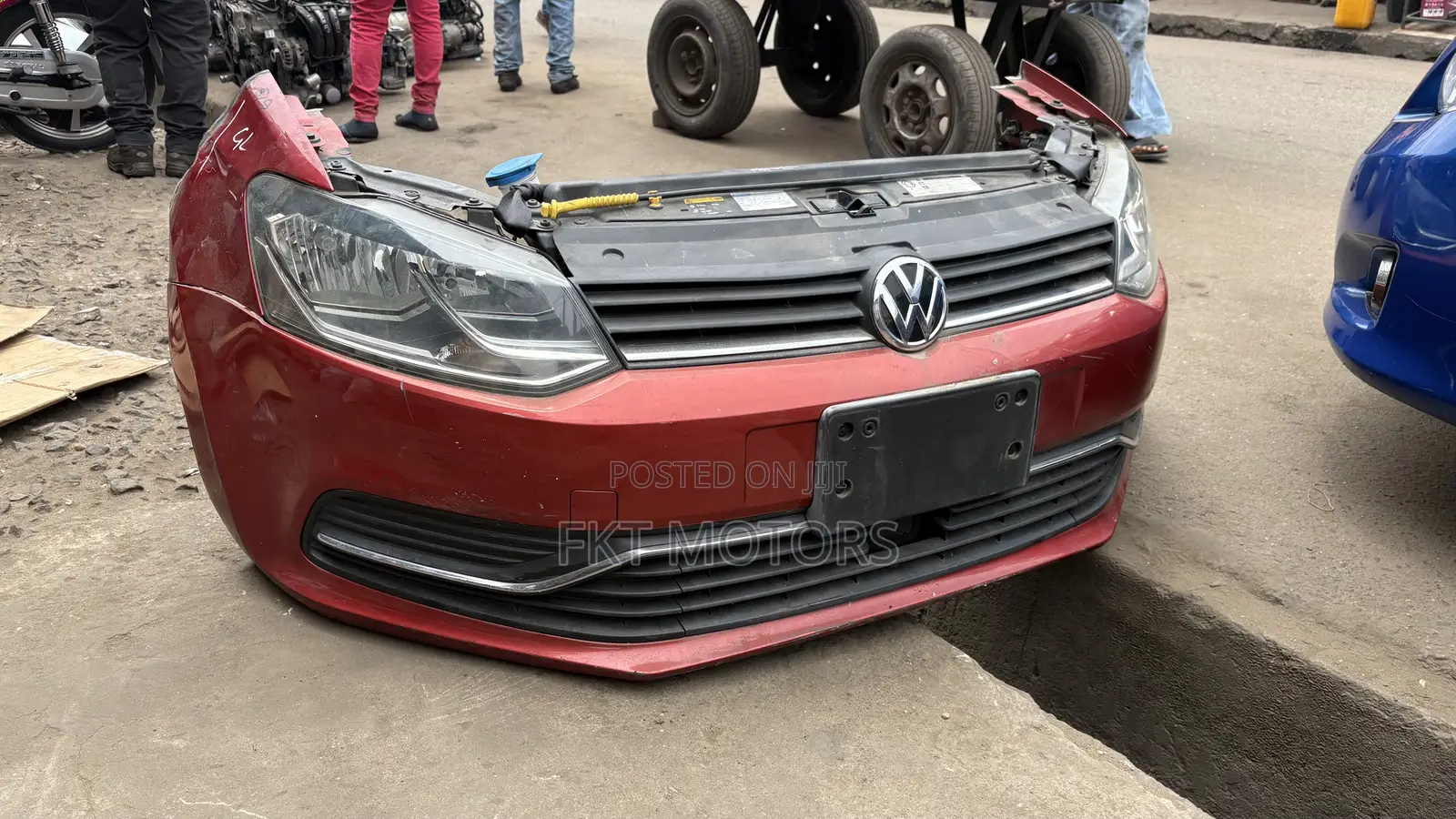Volkswagen VW Polo Front Cut 2012,2013,2014,2015,2016,2017,2018