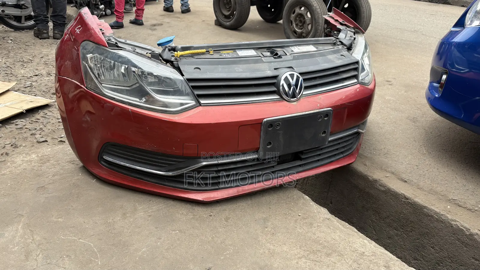 Volkswagen VW Polo Front Cut 2012,2013,2014,2015,2016,2017,2018
