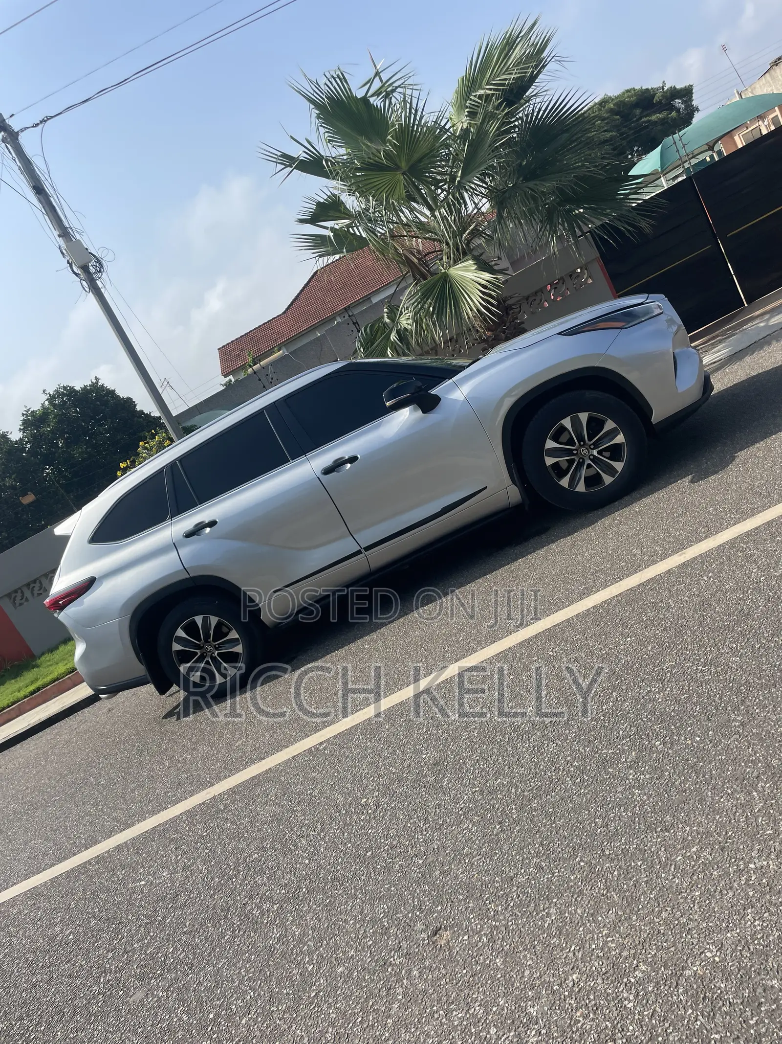 Toyota Highlander XSE 2021 Silver