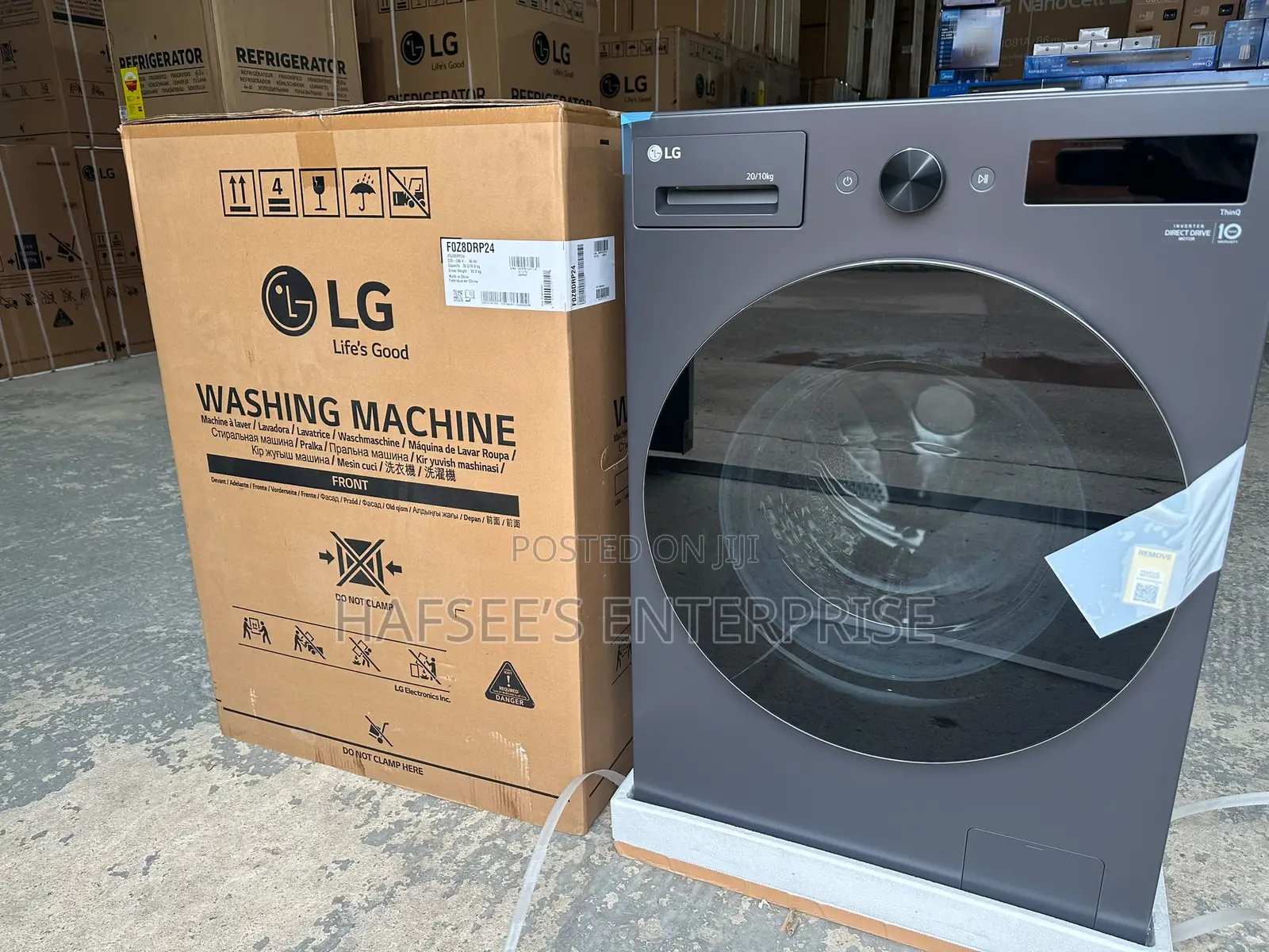 LG 20 / 10 Kg Wash and Dryer Front Load Washing Machine