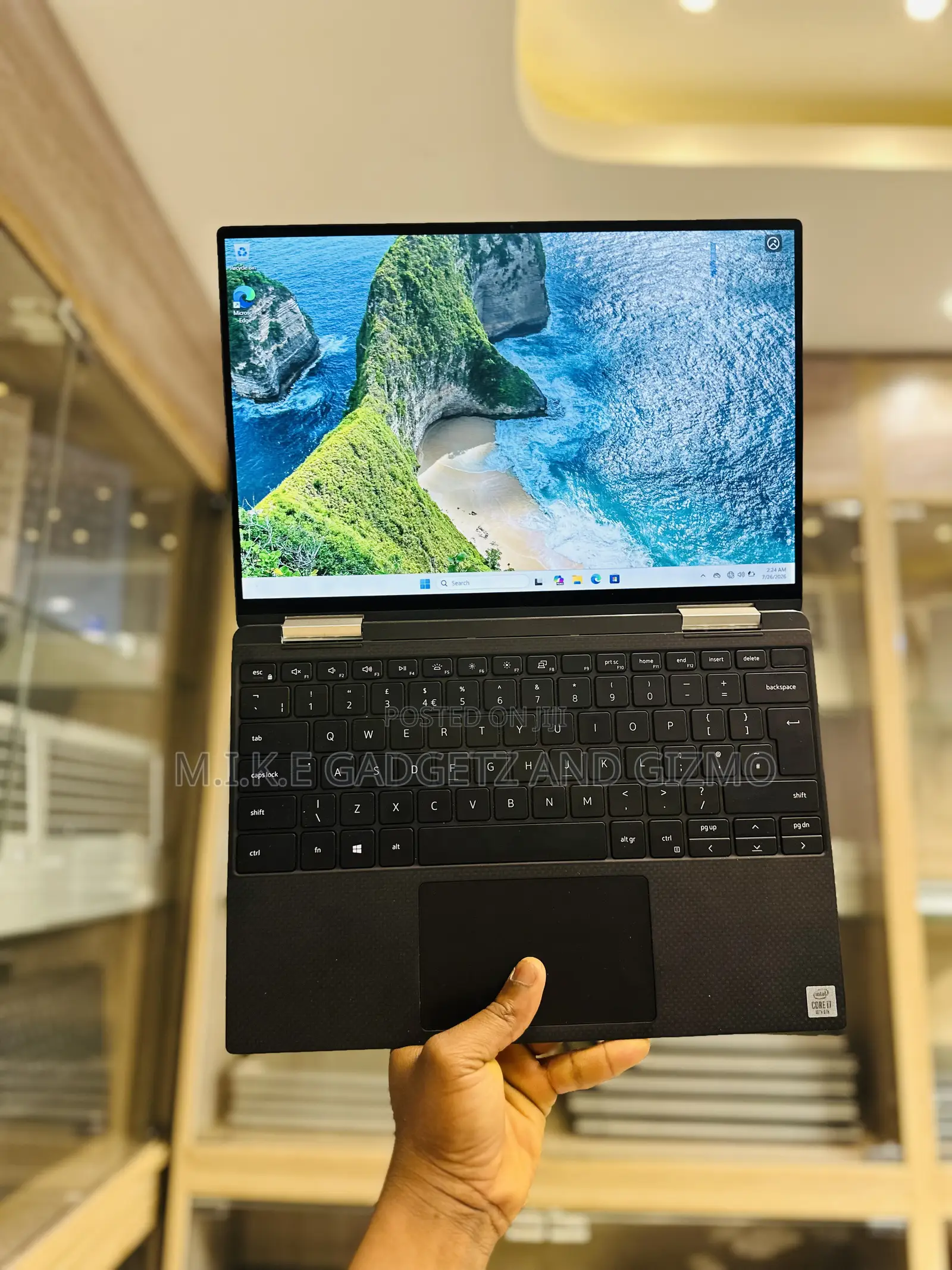 Laptop Dell XPS 13 7390 2-in-1 16GB Intel Core i7 SSD 512GB