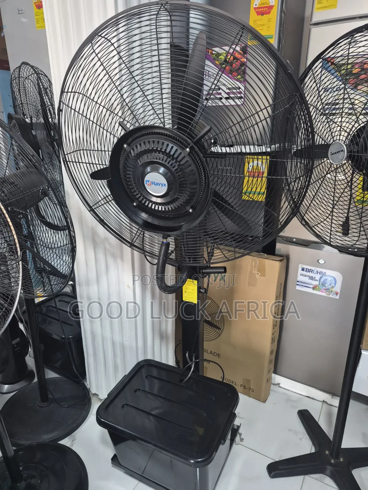 Havyx Mist Fan, Model FS-75-30 Inches