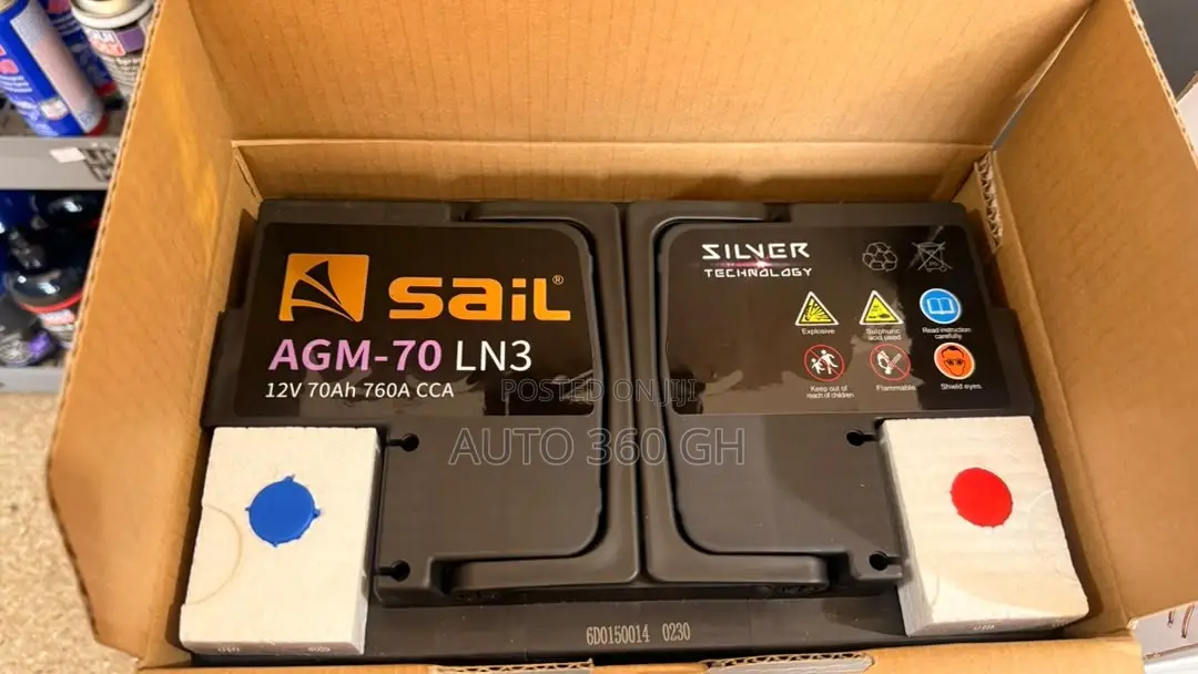 Sail Battery 12V 70ah AGM
