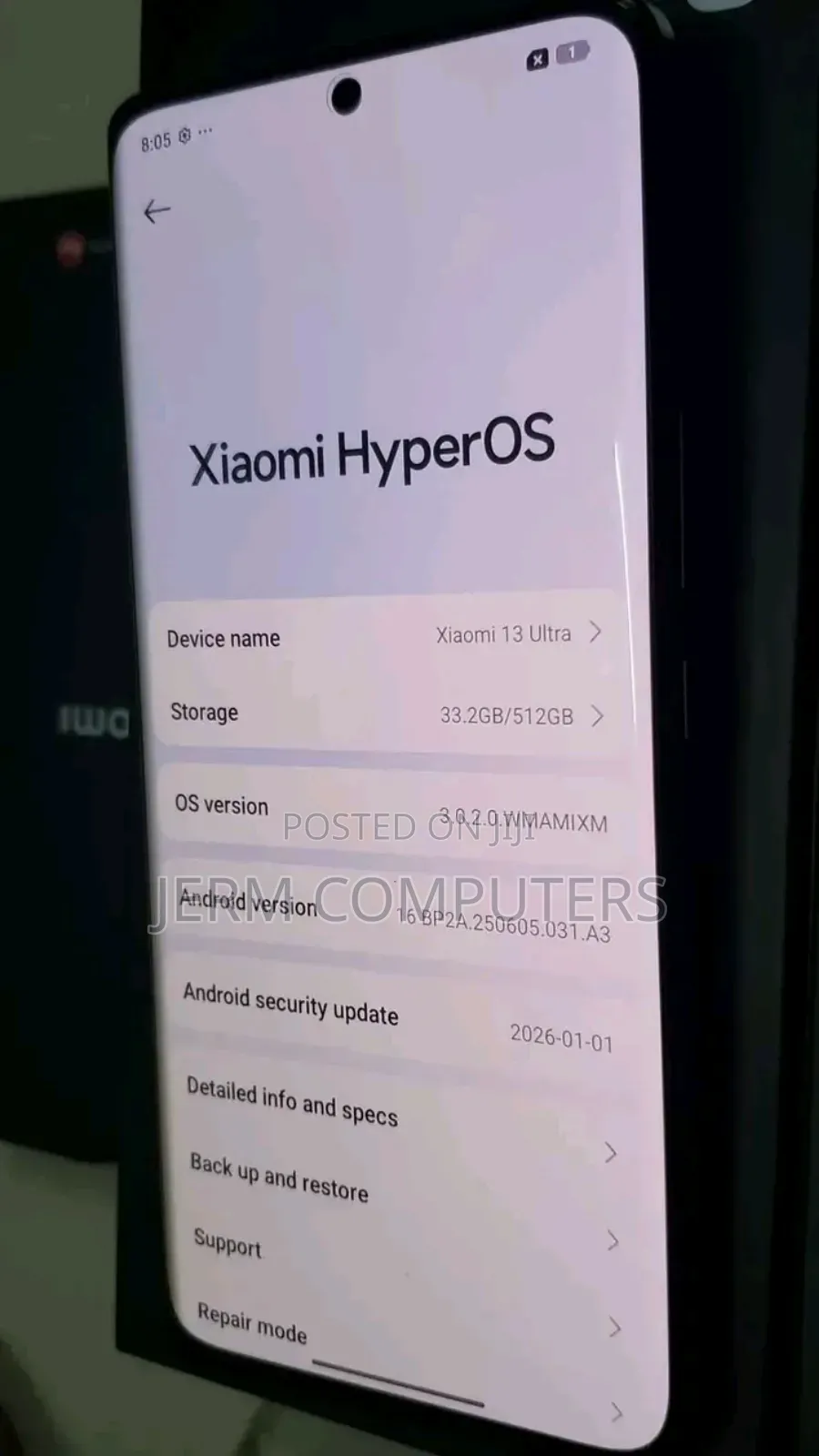 New Xiaomi 13 Ultra 512 GB Black