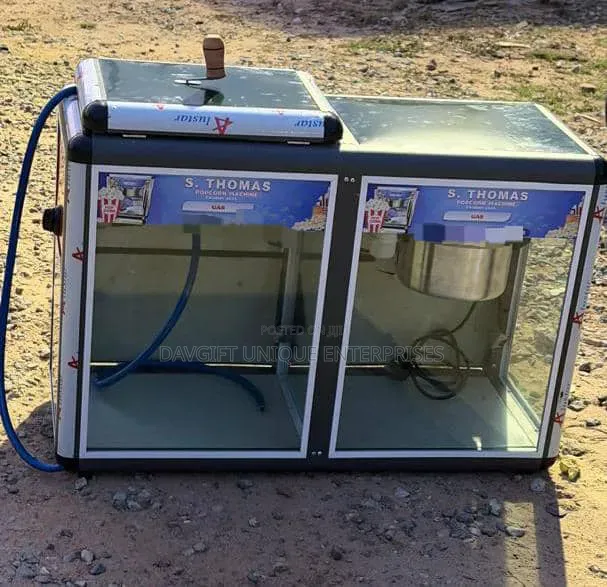Double Pop Corn Machine (Electric and Gas)