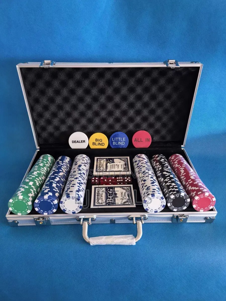 Poker Game With Case