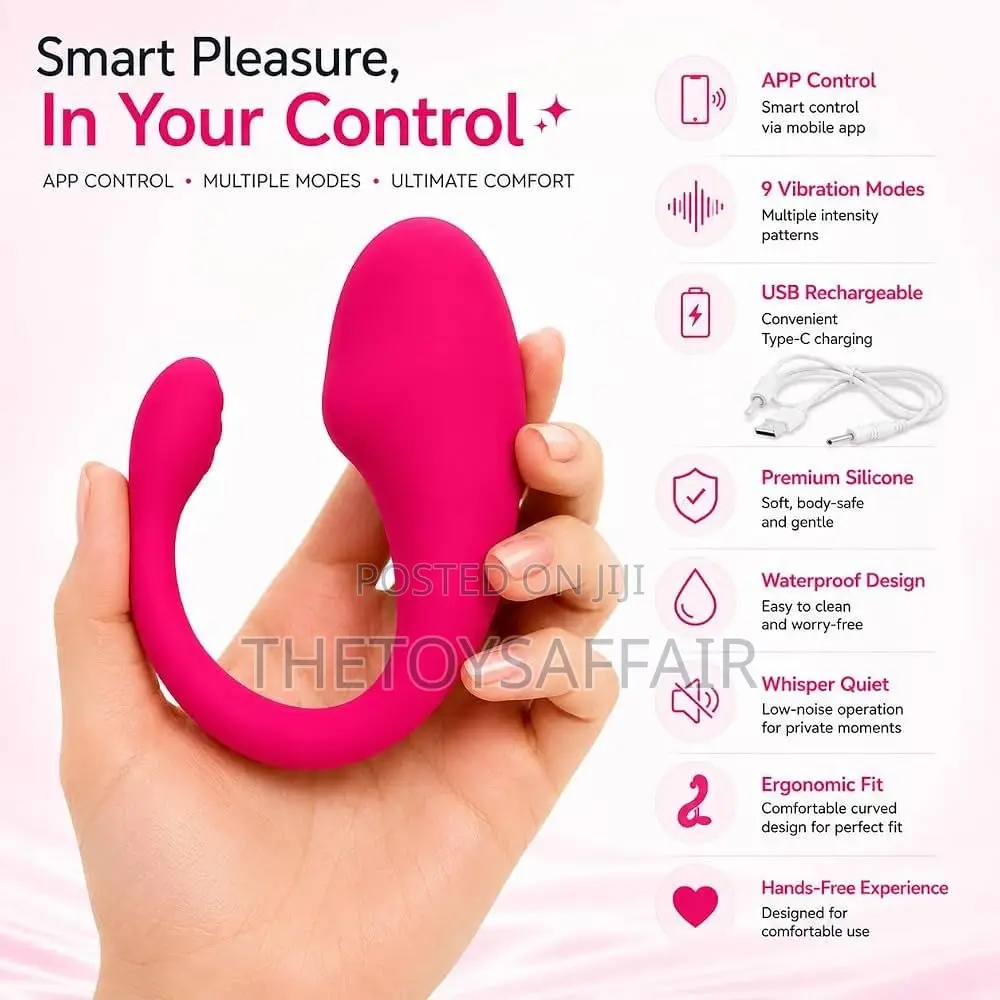 Tadpole Egg Vibrator App Wireless Remote Control