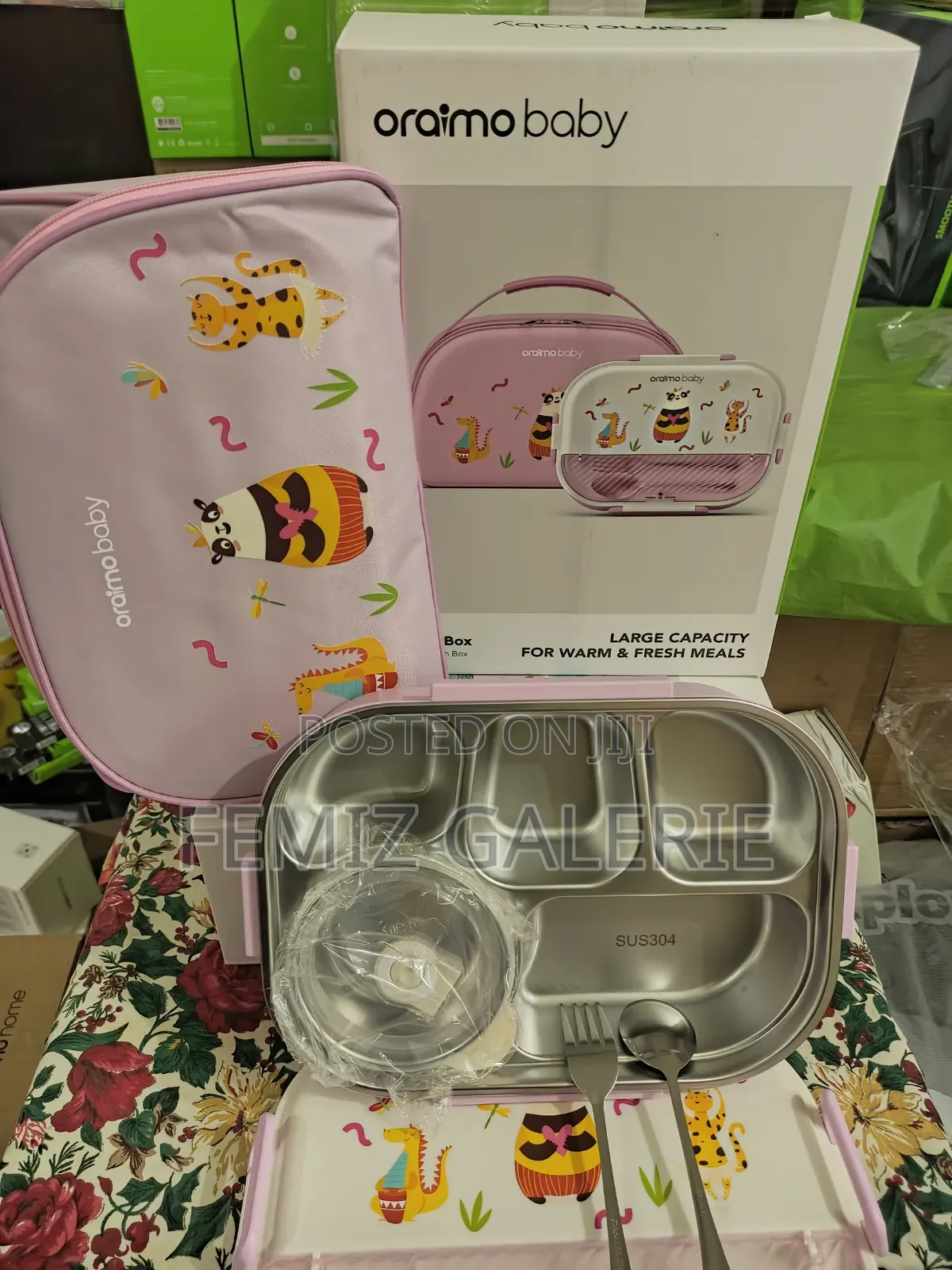 Oraimo TastyBox 1500ml Leakproof Kids Lunch Box