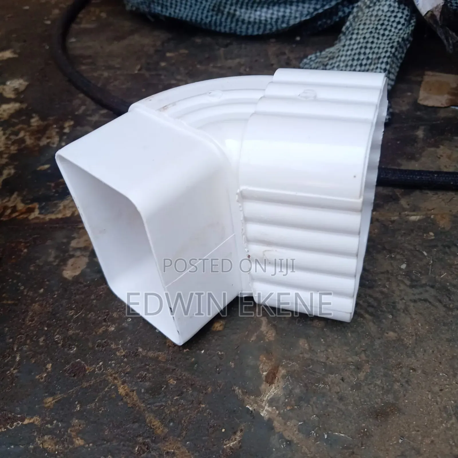 90° Elbow Down Pipe Installation