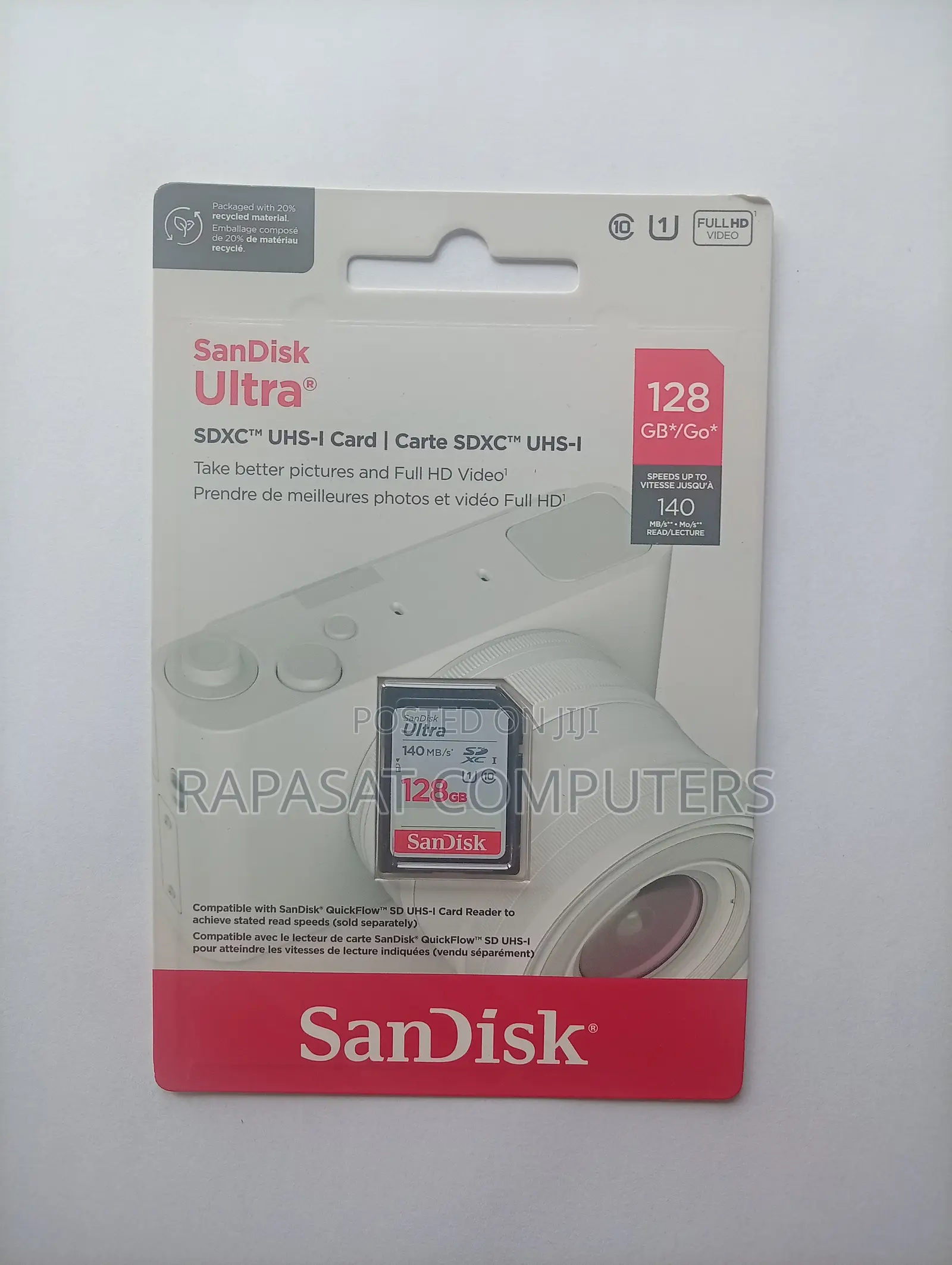 Sandisk 128gb Ultra SDXC Uhs-1 Card