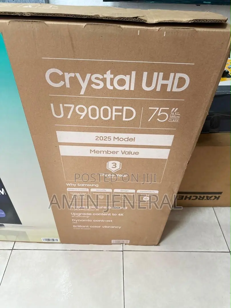 Samsung 75inch Smart Crystal Uhd U7900fd