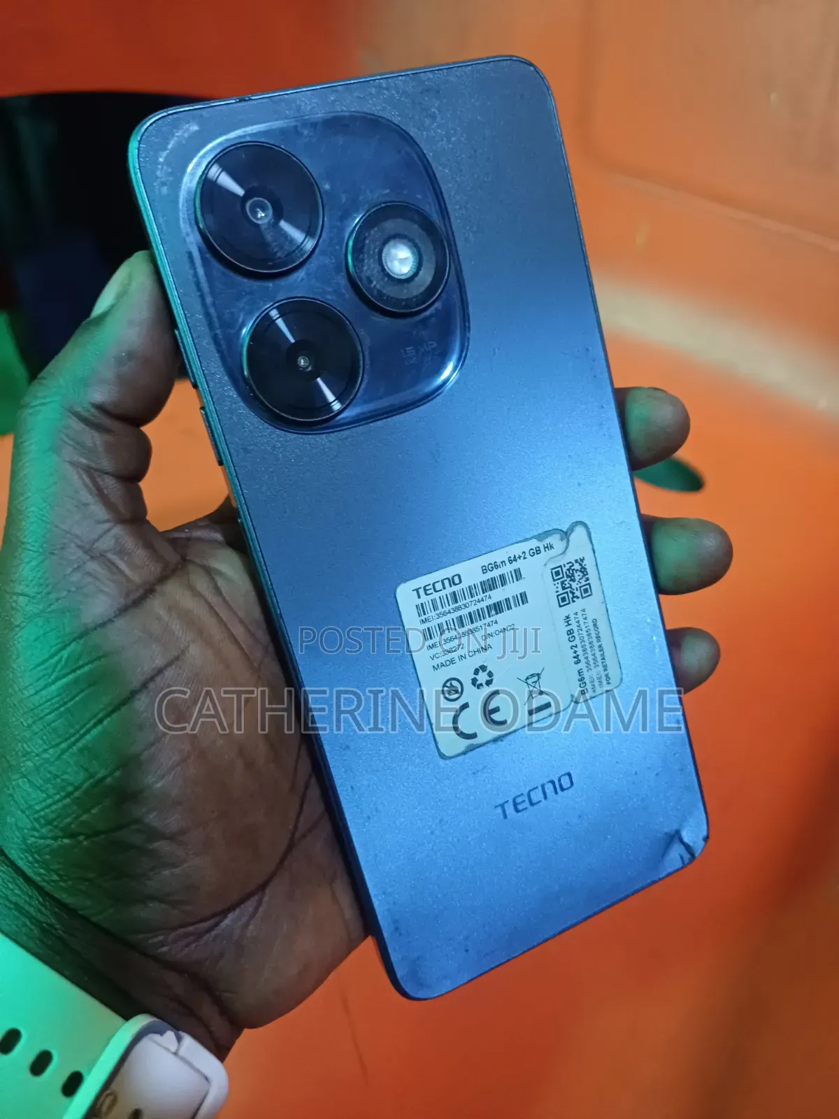 Tecno Pop 10C 64 GB Black