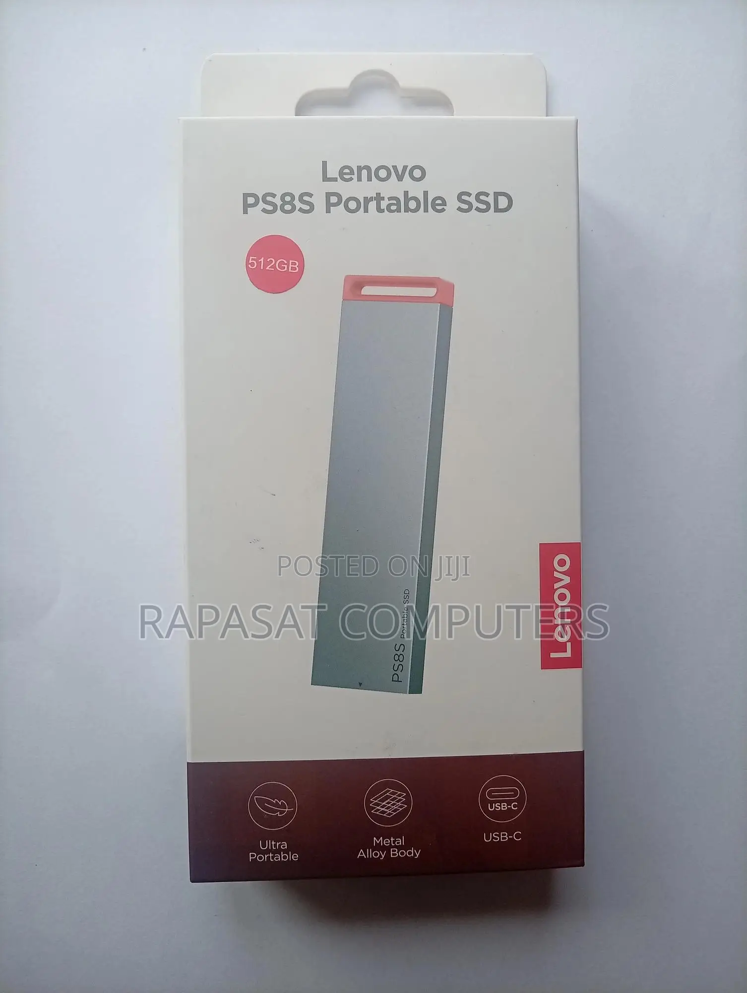 Lenovo Ps8 Portable SSD 512gb