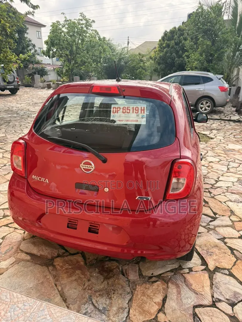 Nissan Micra 2015 Red