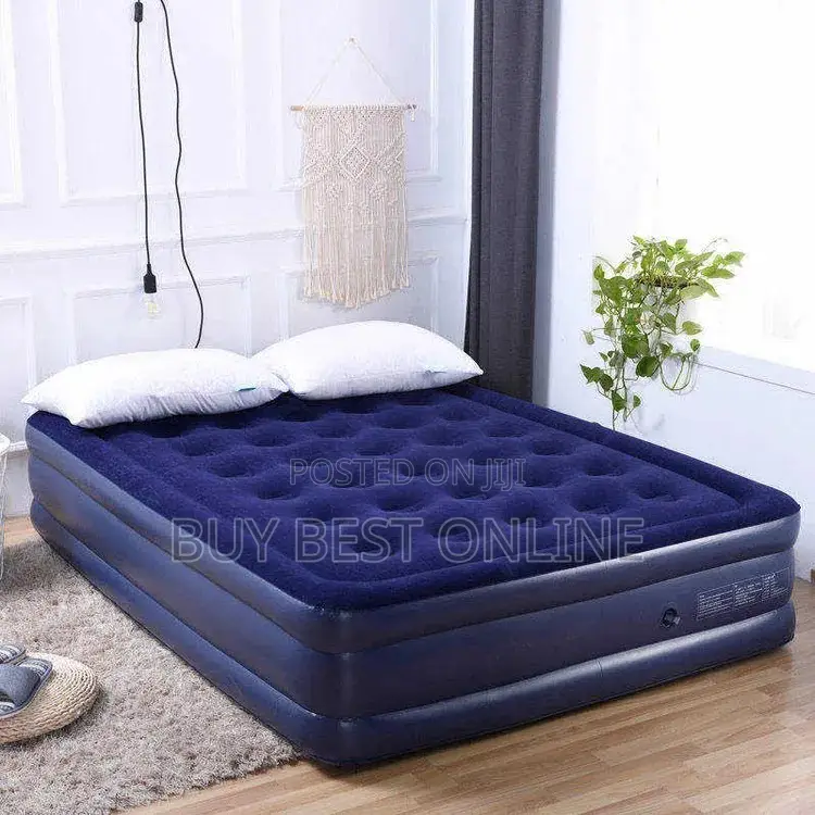 Tesco Double Raised Air Mattress With Pump