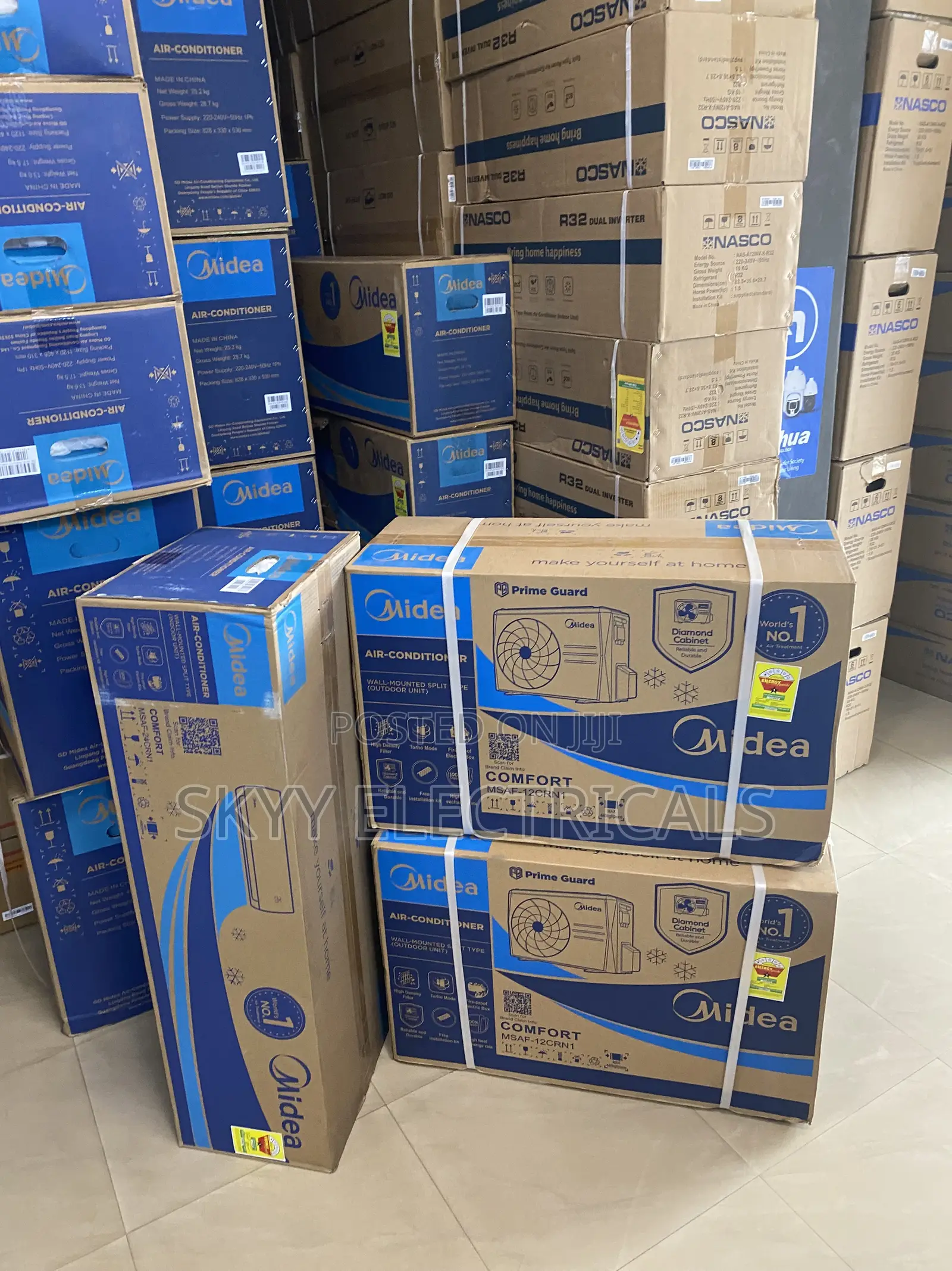 Midea 1.5 HP Split Air Conditioner New