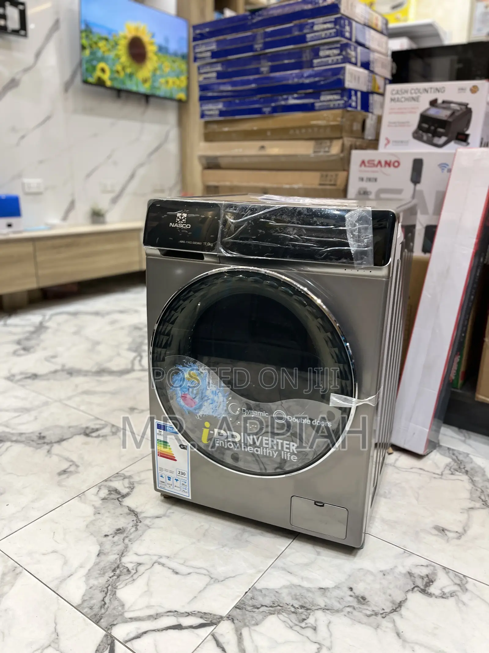 Order Authentic Nasco 8kg Front Load Washing Machine(Gray) 