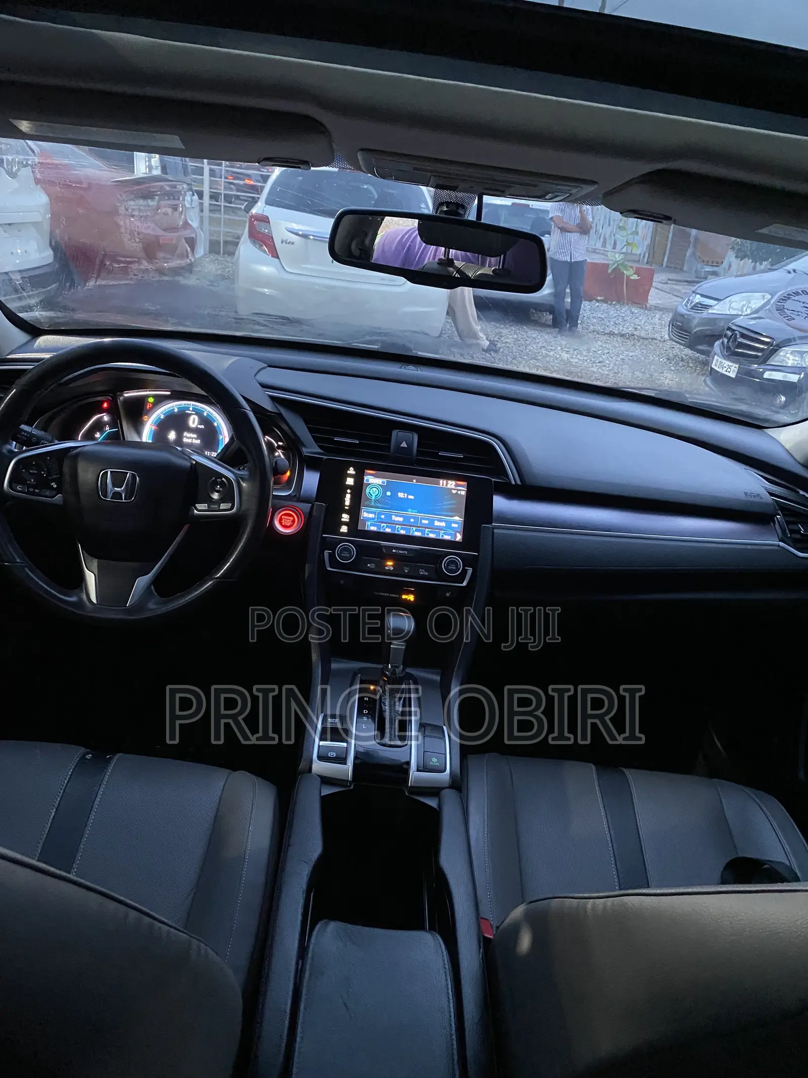 Honda Civic EX-L Sedan 2018 Matt Black