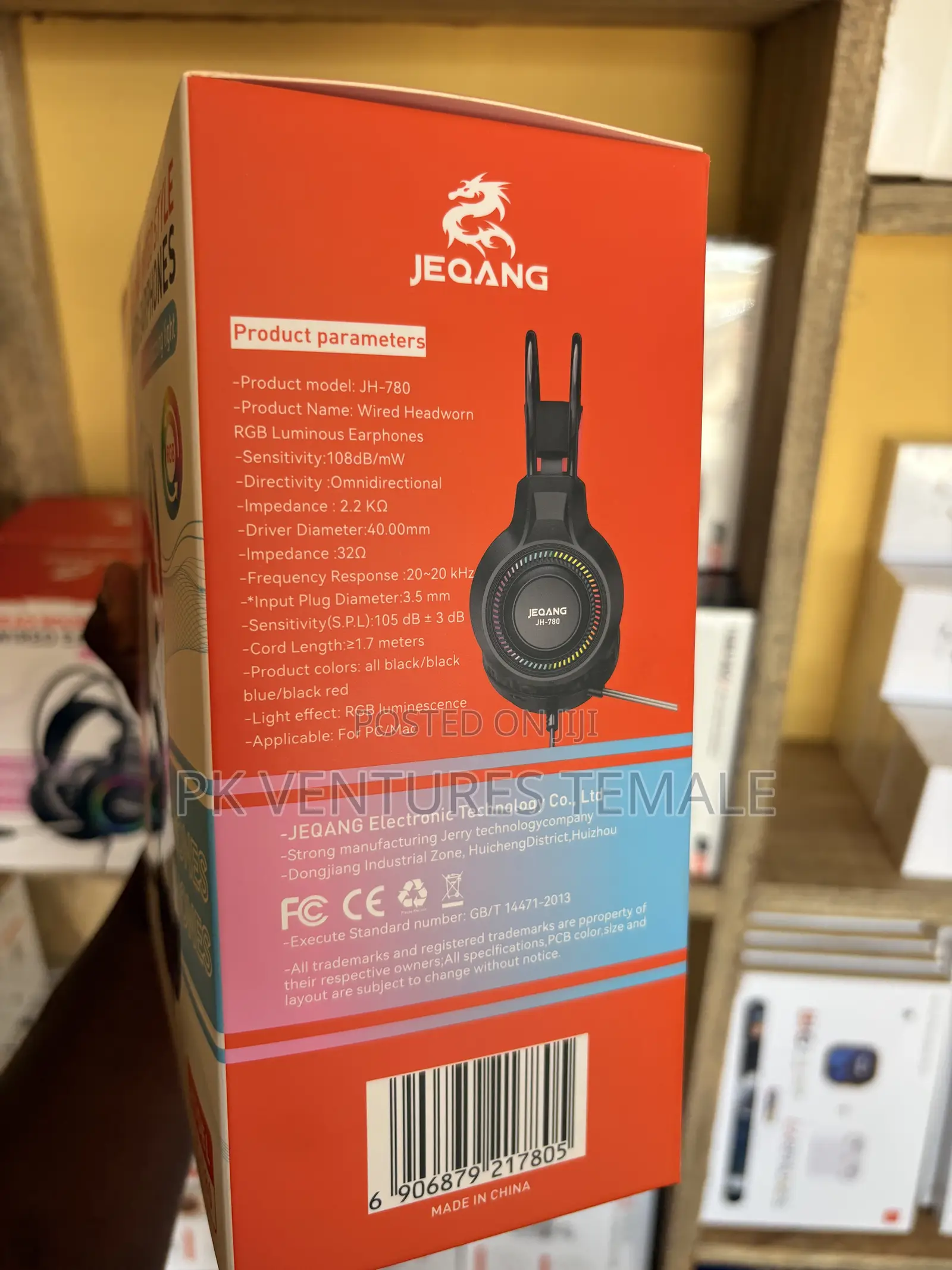 RGB Gaming Wired Headset