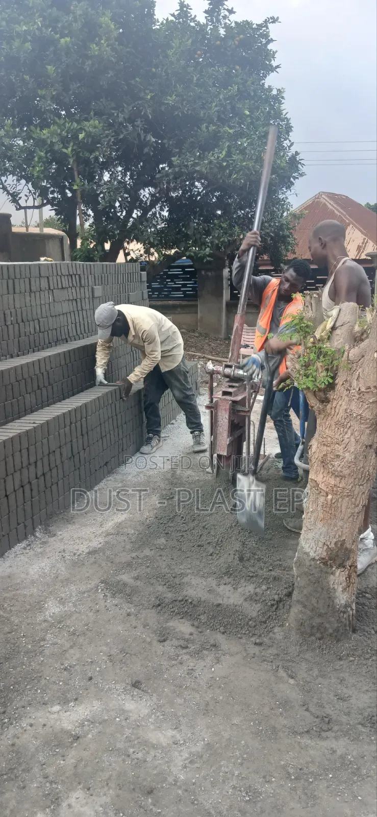 Pavement Blocks Cutting and Installation
