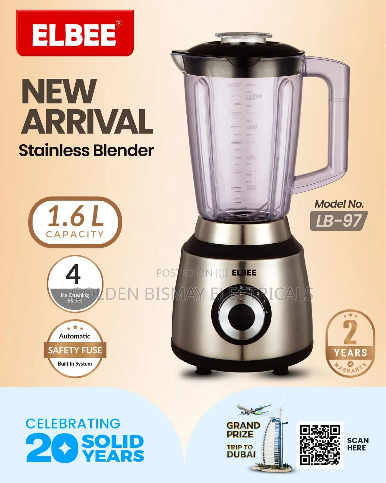 Elbee Stainless Blender