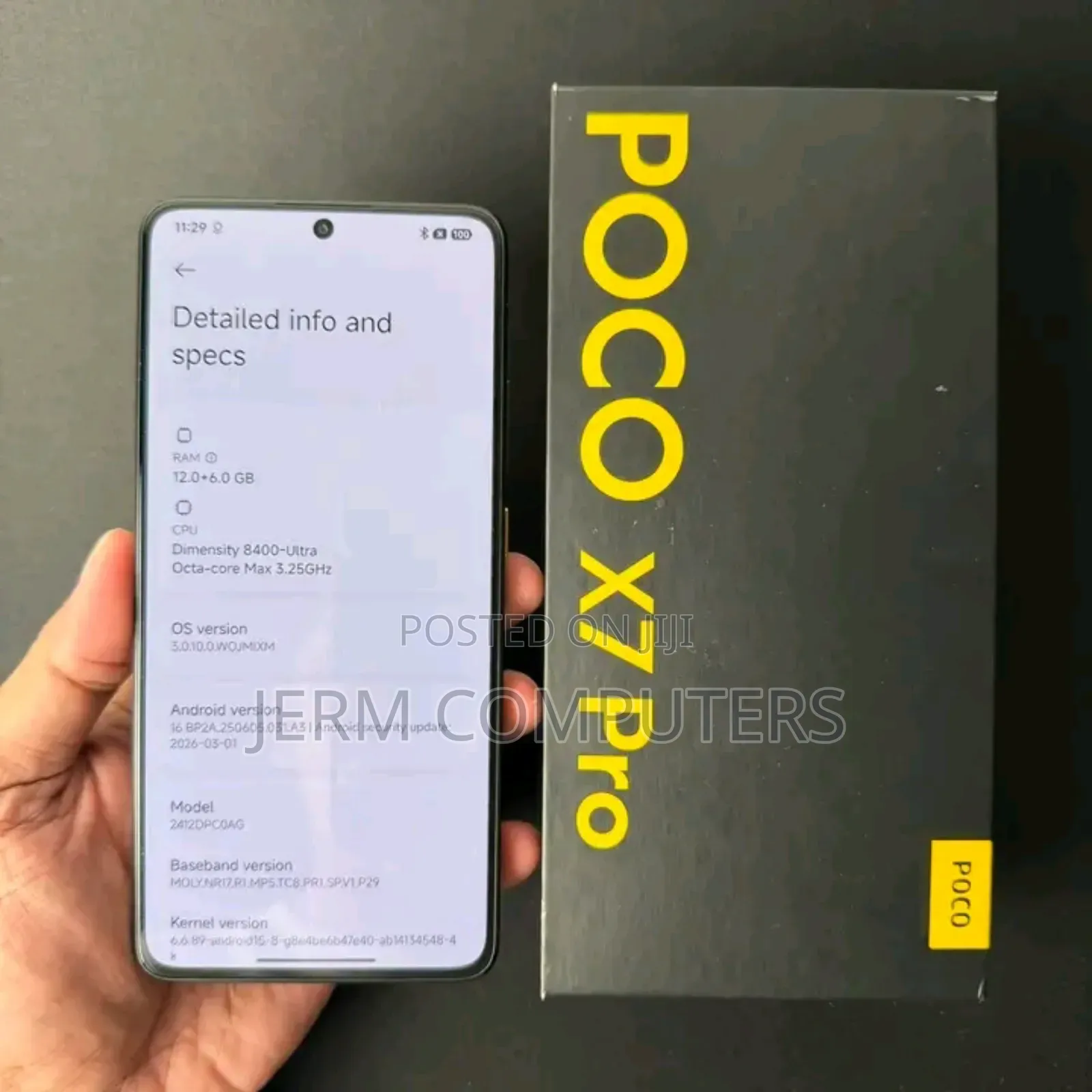 New Xiaomi Poco X7 Pro 512 GB Black