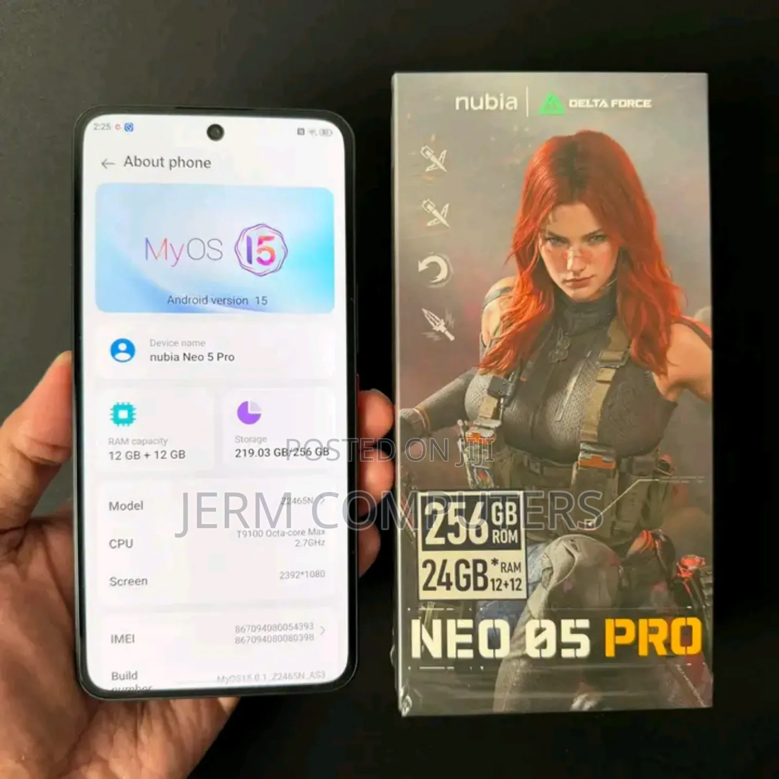 New ZTE nubia Neo 256 GB Gray