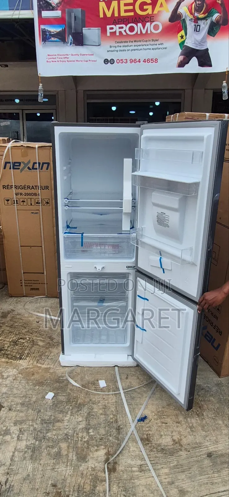 Nexon 227 Litters Buttom Freezer With Water Dispenser