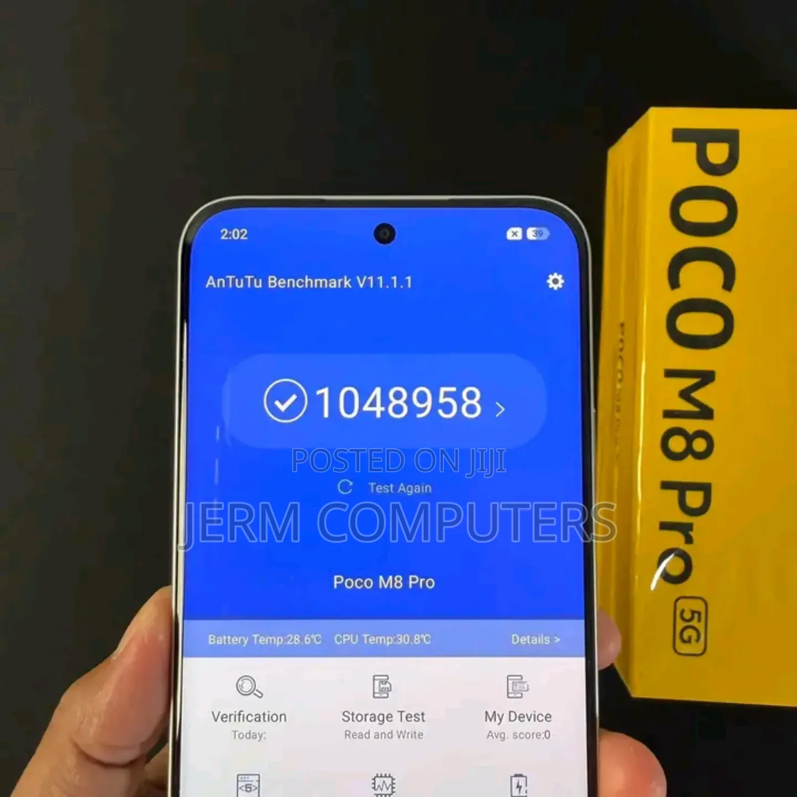 New Xiaomi Poco M8 Pro 512 GB Black