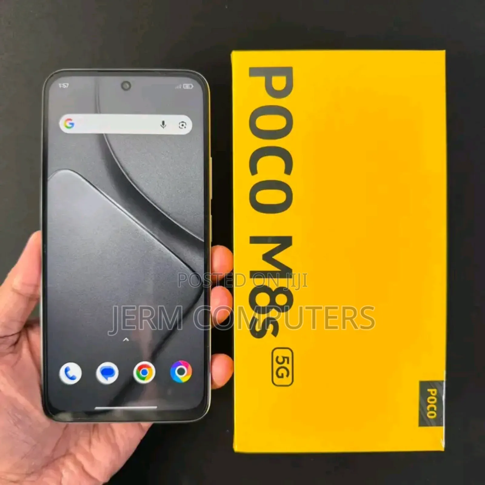 New Xiaomi Poco M8 Power 128 GB White