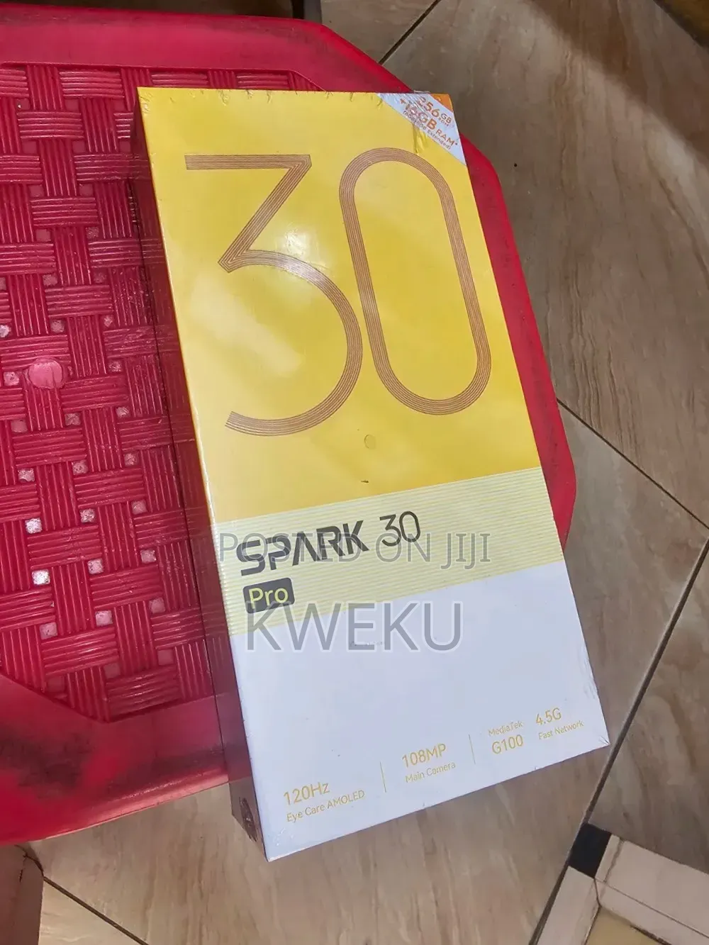 New Tecno Spark 30 Pro 256 GB Black