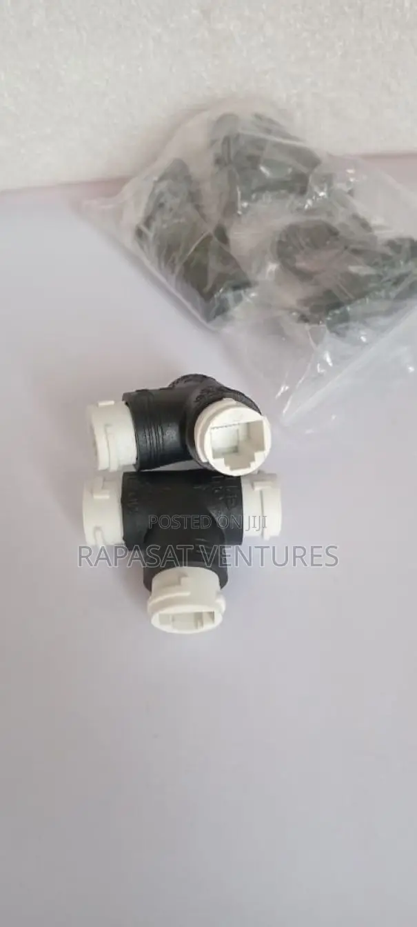 Rj45 Female to Dual Rj45 Female Outdoor Coupler