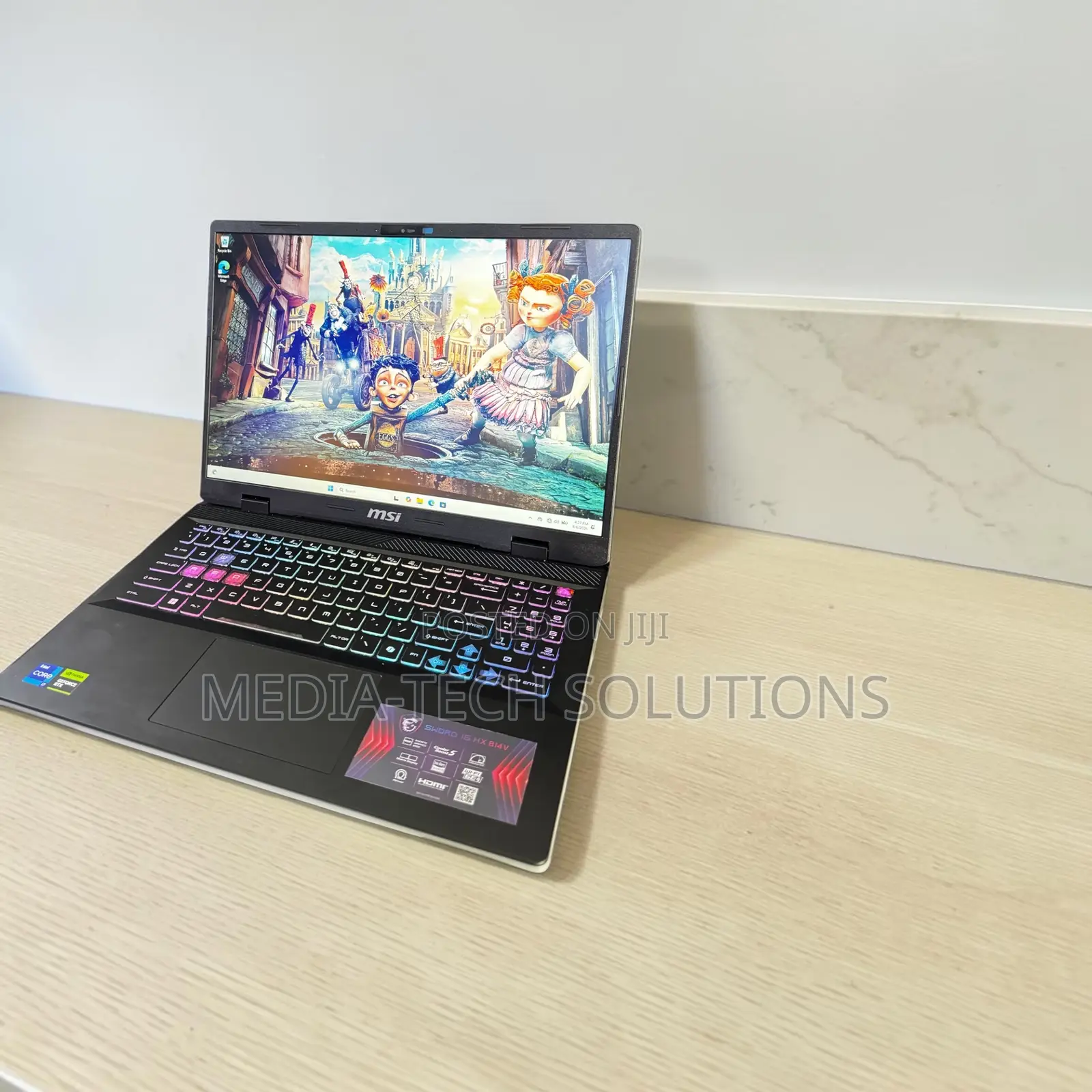 Laptop MSI MSI Sword 17 16GB Intel Core i7 SSD 1T