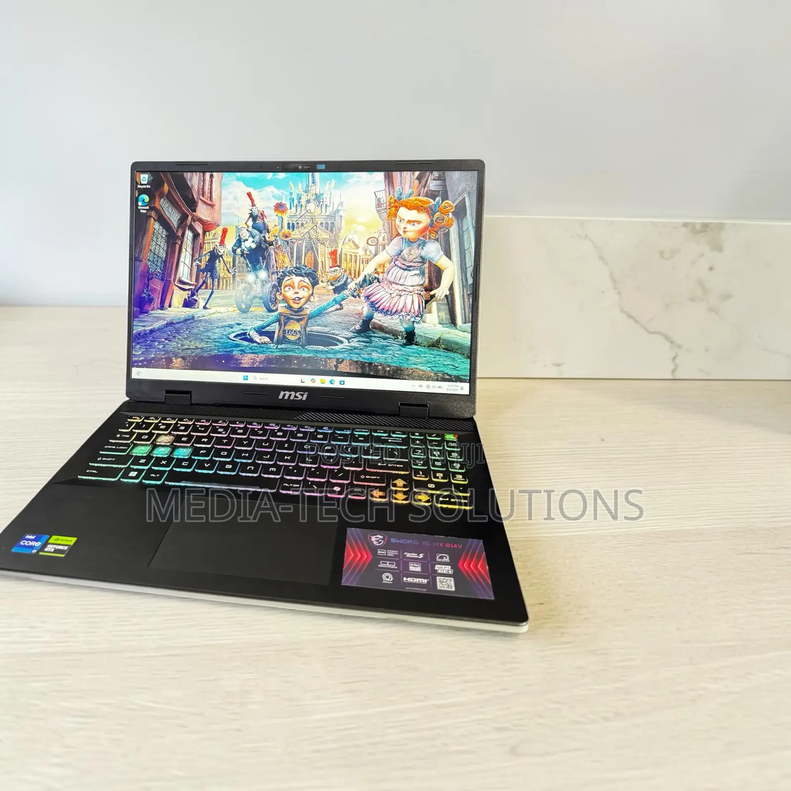 Laptop MSI MSI Sword 17 16GB Intel Core i7 SSD 1T