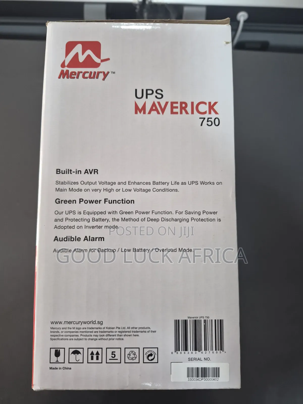Mercury Maverick 750VA UPS